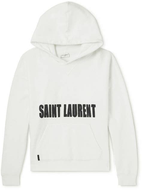 st laurent fleece hoodie.